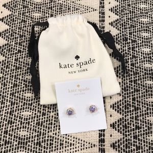 Kate Spade Gold-Tone Iridescent Studs
